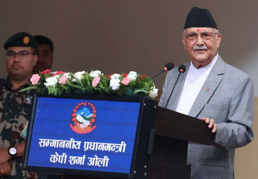 प्रधानमन्त्री ओली भन्छन्- ‘अहिलेको सरकारले भात–रोटी खान्छ, घुस खाँदैन’